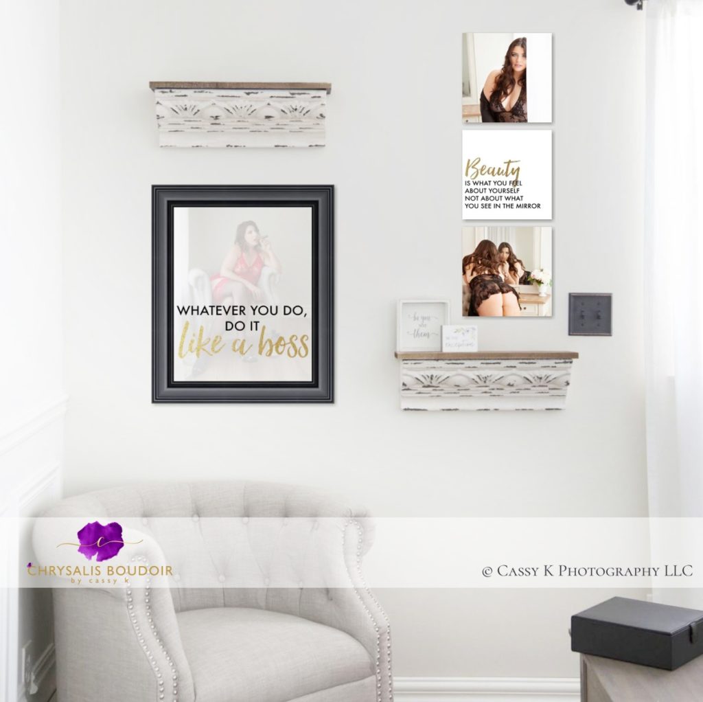 Inspirational boudoir portraits quotes Whatever you do, do it like a boss Beauty is what you feel