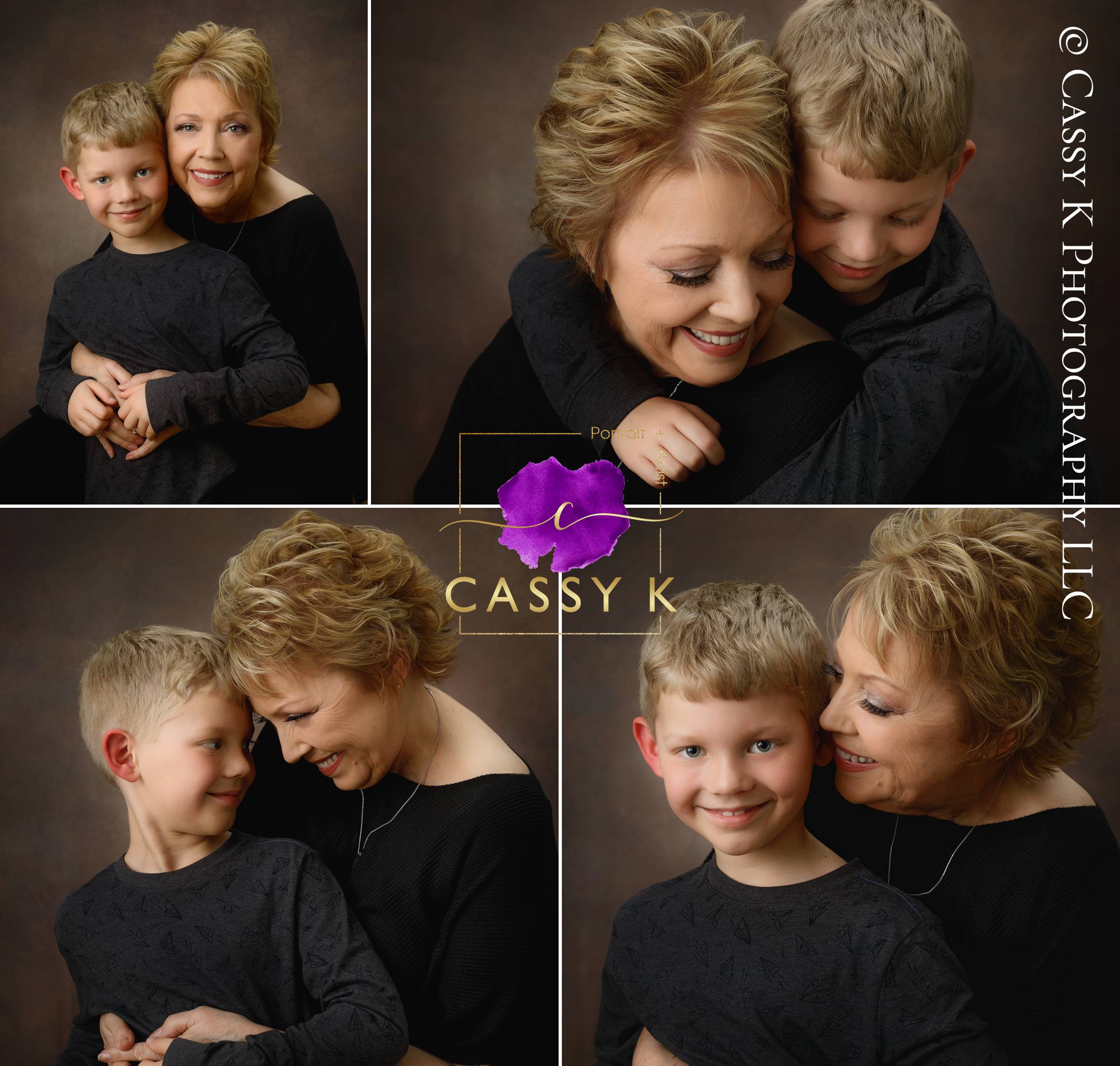 Grandmother and child honor iowa Mother portrait